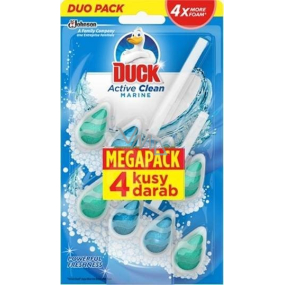 Duck Active Clean Marine WC závěsný čistič s vůní 4 x 38,6 g