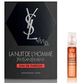 Yves Saint Laurent La Nuit de L´Homme parfémovaná voda pro muže 1,2 ml s rozprašovačem, vialka