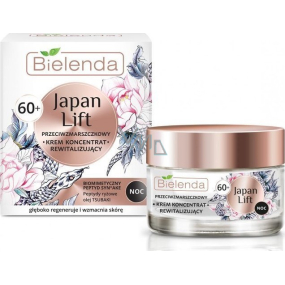 Bielenda Japan Lift 60+ revitalizační pleťový krém proti vráskám noční 50 ml