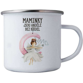 Bohemia Gifts Maminky jsou andělé bez křídel plecháček 350 ml