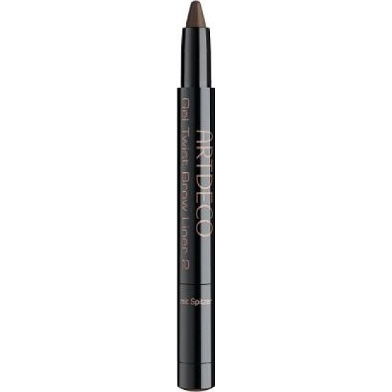 Artdeco Gel Twist Brow Liner gelová tužka na obočí 2 Deep Brown 0,8 g