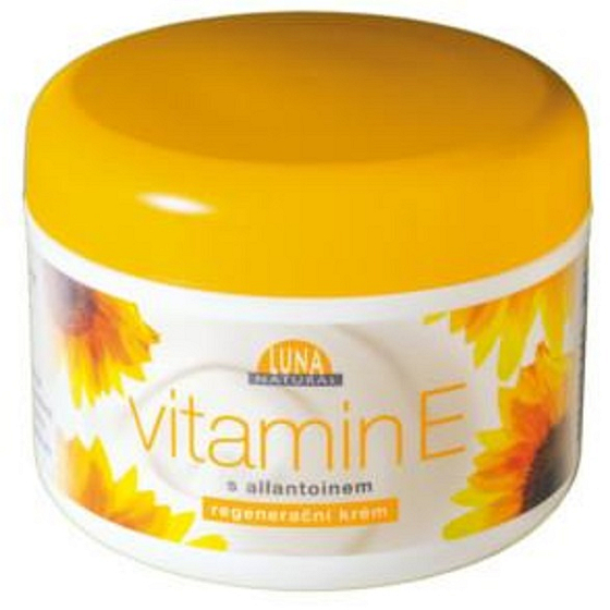 Luna Natural Vitamín E s allantoinem regenerační krém 300 ml