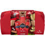 Old Spice Captain 2v1 sprchový gel a šampon 250 ml + antiperspirant deodorant stick 50 ml + deodorant sprej 150 ml + kosmetická taška, kosmetická sada pro muže