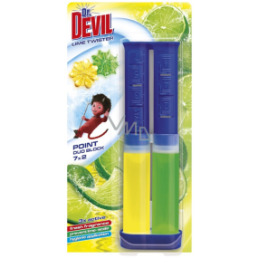 Dr. Devil Lime Twister 3v1 Point Block WC bodový blok 65 ml