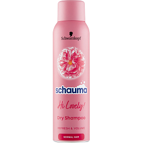 Schauma suchý šampon Hi Lovely pro normální vlasy, 150 ml