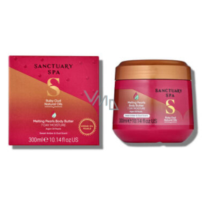 Sanctuary Spa Signature Collection Ambra a oud perlové tělové máslo 300 ml