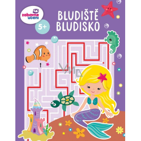 Ditipo Bludiště Mořská panna 24 stran A4 215 x 275 mm, věk 5+