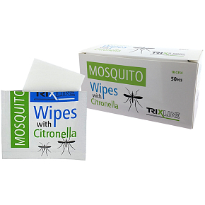 Trixline TR C 354 Mosquito vlhčené ubrousky s citronelou 50 kusů