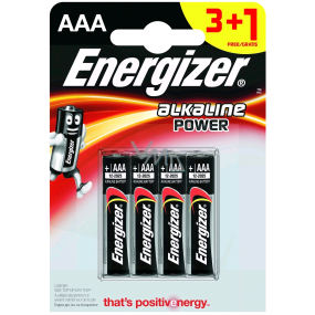 Energizer AAA LR03 1,5V baterie 4 kusy