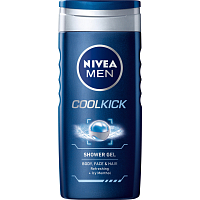 Nivea Men Fresh Kick sprchový gel, 250 ml