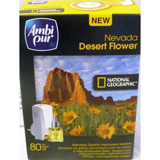 Ambi Pur Desert Flower Nevada elektrický osvěžovač vzduchu strojek 18 ml