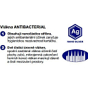 Spokar 3427 Lady střední Vlákna Antibacterial dvě čisticí úrovně