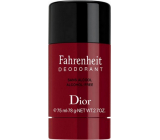 Christian Dior Fahrenheit deodorant stick bez alkoholu pro muže 75 ml