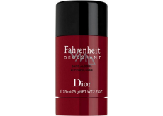 Christian Dior Fahrenheit deodorant stick bez alkoholu pro muže 75 ml