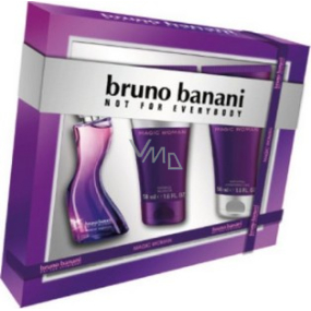 Bruno Banani Magic toaletní voda pro ženy 20 ml + sprchový gel 50 ml + tělové mléko 50 ml, dárková sada
