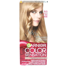 Garnier Color Sensation barva na vlasy 8.0 Zářivá světlá blond