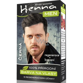 Henna Men Barva na vlasy pro muže černá 33 g