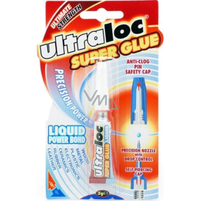Ultraloc Super Glue Ultimate Strength sekundové lepidlo 3 g