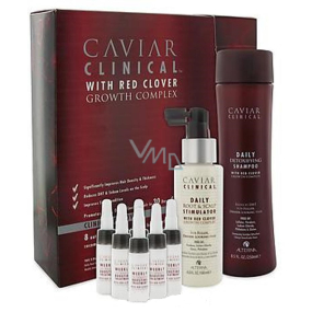 Alterna Caviar Clinical Starter Kit, Caviar Clinical Daily Detoxifying šampon 250 ml, Caviar Clinical Daily Root & Scalp Stimulator 100 ml, Caviar Clinical Weekly Intensive Boosting Treatment 6 x 6,5 ml