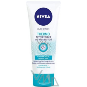 Nivea Visage Pure Effect Thermo samohřejivý hloubkově čisticí gel 100 ml