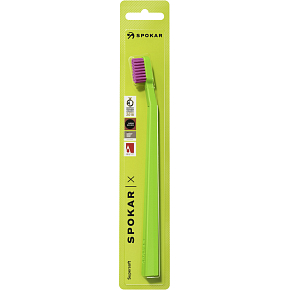 Spokar X 3429 supersoft zubní kartáček, měkký