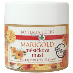 Bohemia Gifts Marigold Měsíčková mast na suchou, popraskanou pokožku 100 ml