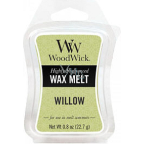 WoodWick Willow - Vrbové květy vonný vosk do aromalampy 22.7 g