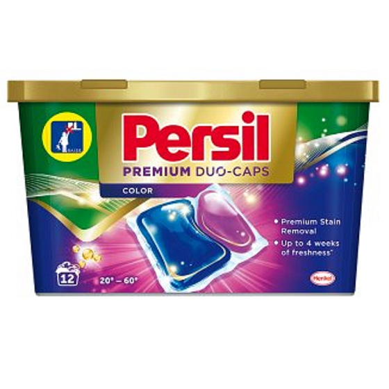 Persil Duo-Caps Color Premium kapsle na praní barevného prádla 12 dávek 300 g
