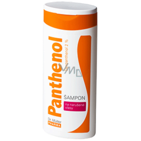 Dr. Müller Panthenol 2% šampon pro narušené vlasy s dexpanthenolem 250 ml