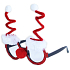 Brýle vánoční Santa Claus