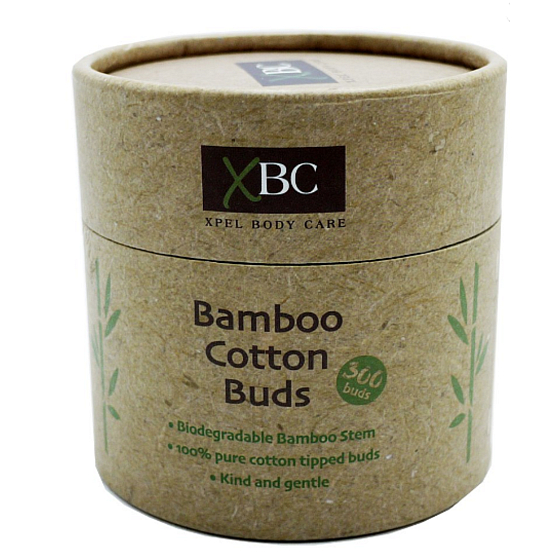 Xbc Bamboo Eco hygienické bambusové tyčinky s hlavičkou ze 100% čisté bavlny 300 kusů