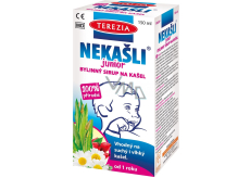 Terezia Nekašli Junior 100% přírodní bylinný sirup pro podrážděný krk v období nachlazení 150 ml