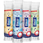 Velvet Natural Comfort vatové odličovací tampony kulaté 120 kusů