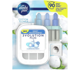 Ambi Pur 3 Volution Cotton Flower elektrický osvěžovač kompletní strojek 20 ml
