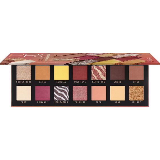 Catrice Pro Desert Romance Slim Eyeshadow Palette paleta očních stínů 010 10,6 g