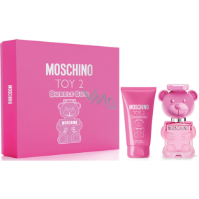 Moschino Toy 2 Bubble Gum toaletní voda 30 ml + tělové mléko 50 ml, dárková sada pro ženy