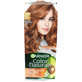 Garnier Color Naturals Créme barva na vlasy 7.34 Přirozeně měděná