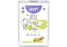 Bella Happy 0 Before Newborn od 0 - 2 kg jednorázové plenky pro předčasně narozené děti a pro novorozence s nízkou porodní váhou 46 kusů