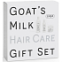 Ziaja Goat´s Milk Hair Care šampon na vlasy 400 ml + kondicionér na vlasy 200 ml + maska na vlasy 200 ml, kosmetická sada pro ženy