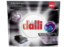 Dalli Black 3v1 prací tablety na tmavé a černé prádlo 24 dávek