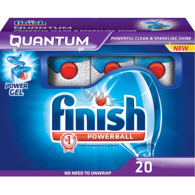 Calgonit Finish Quantum Regular tablety do myčky 20 kusů