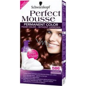 Perfect Mousse Permanent Color 5barva na vlasy 86 Intentivně mahagonová