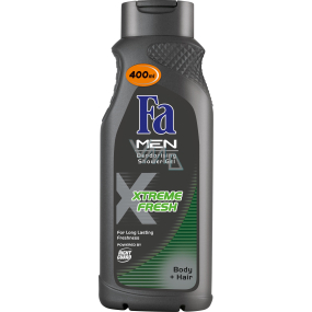 Fa Men Xtreme Fresh sprchový gel na tělo a vlasy 400 ml