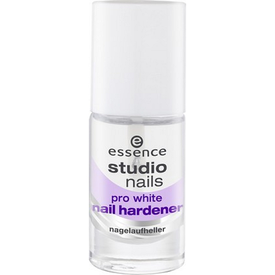 Essence Studio Nails Pro White Nail Hardener posilovač nehtů 8 ml