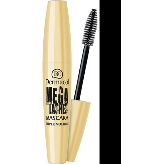 Dermacol Mega Lashes Super Volume řasenka černá 13 ml