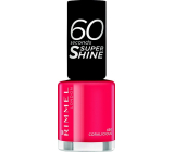 Rimmel London 60 Seconds Super Shine Nail Polish lak na nehty 430 Coralicious 8 ml