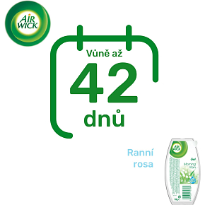 Air Wick ranní rosa gelový osvěžovač vzduchu,150 g Air Wick ranní rosa gelový osvěžovač vzduchu,150 g
