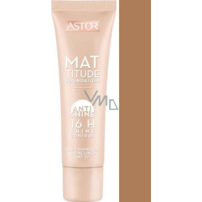 Astor Mattitude Foundation Anti Shine 16h Shine Control make-up 400 Amber 30 ml