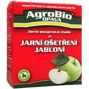 AgroBio Jarní souprava malá pro jarní ošetření jabloní Por Reldan 22 1 x 25 ml + Silwet Star 1 x 5 ml