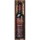 Bohemia Gifts Merlot Dědovi dárkové víno 750 ml